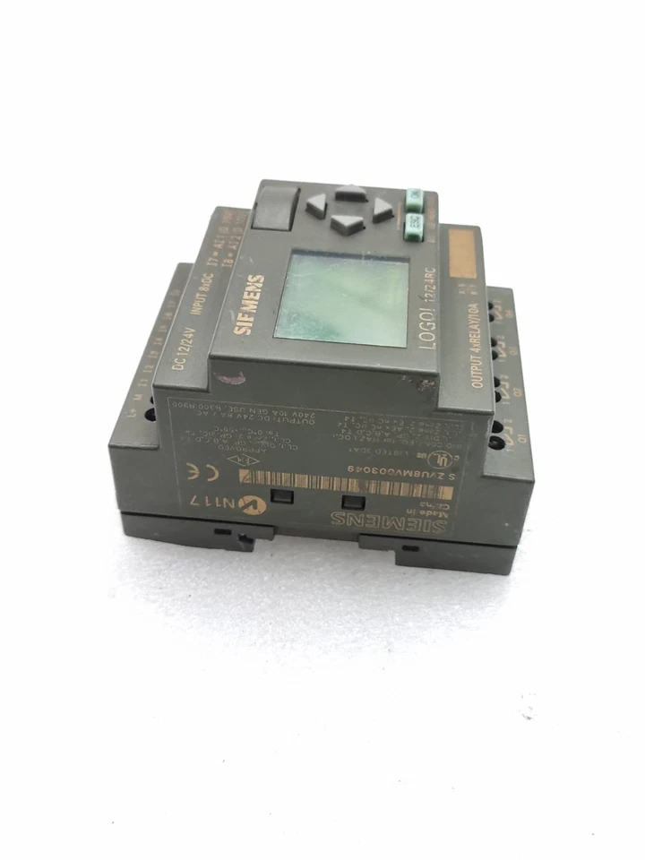 *Used Working* Siemens 6ED1052-1MD00-0BA5 Logo 12/24Rc Dc 12/24V Fast Ship